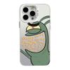 Silver Cartoon Niche iPhone 17 Case Compatible with 15 Pro Max, 14 Pro, 13, 16 Pro