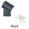 Adjustable Angle Modern Minimalist Bedside Wall Lamp with GU10 Spotlight for Living Room