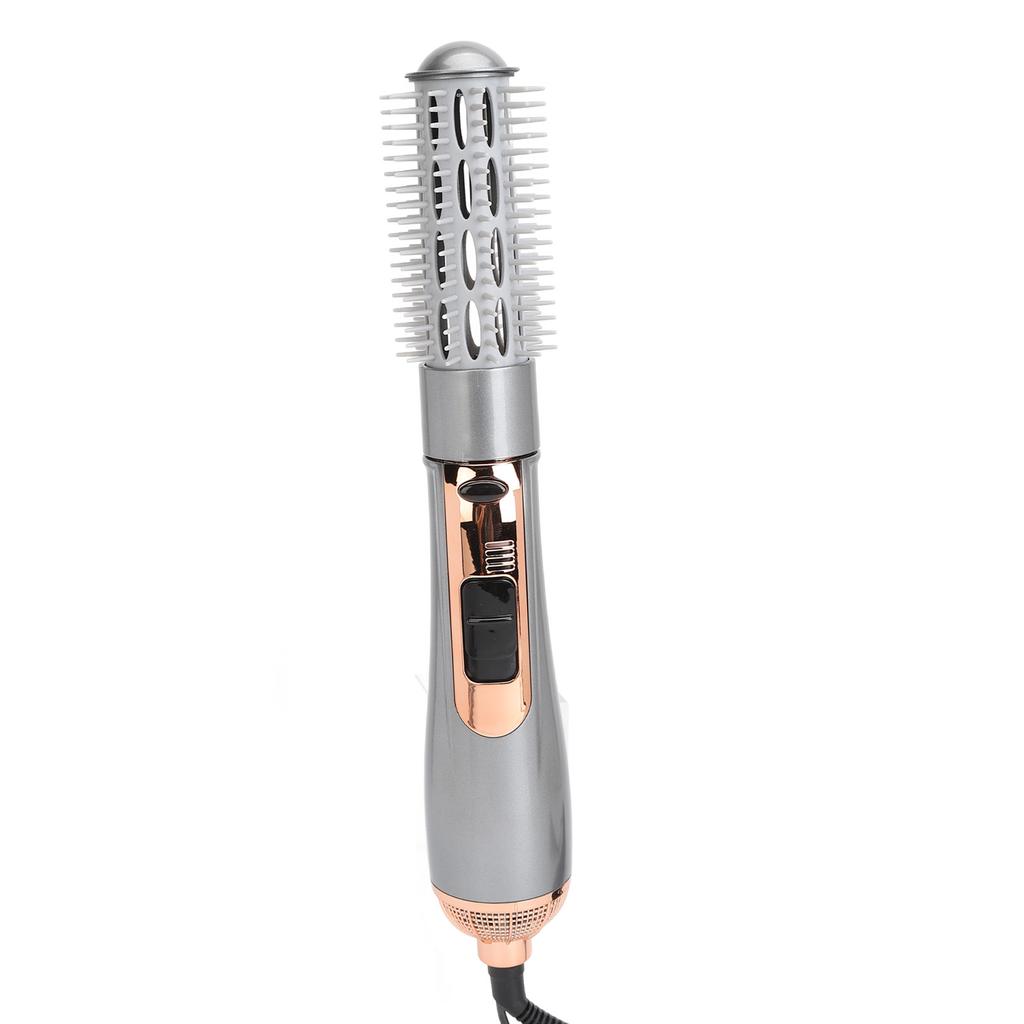 Brosse Sèche-Cheveux 2 en 1 800W Ion Négatif Brosse Sèche-Cheveux avec Peigne Coiffant Interchangeable UE