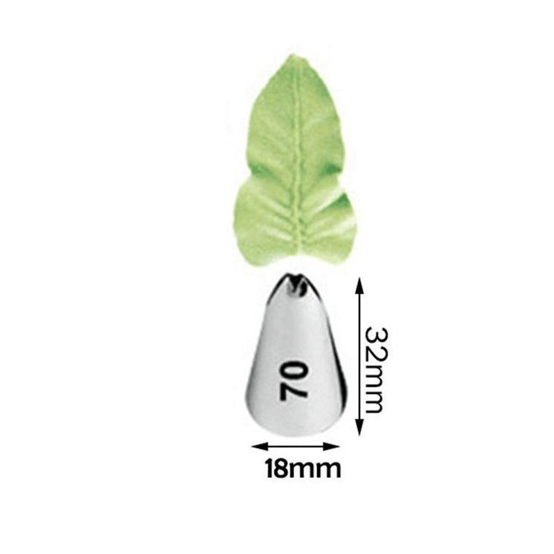 

Набір безшовних насадок для листя 304 - Набір інструментів для прикрашання тортів з 7 предметів