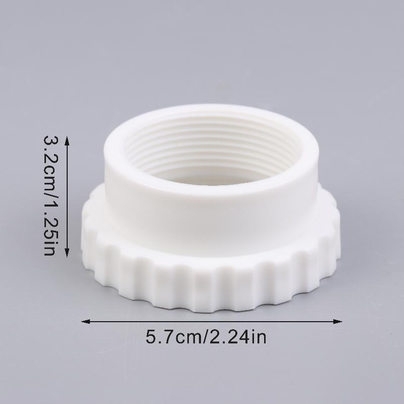 1 Pcs Fountain Tube Connector Pipe Adapter Above Ground Swimming Pool Sprinkle Water Plastic Connections