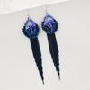 Ethnic Style Handmade Fringed Earrings Bohemian Temperament Personalized Earrings Exaggerated Long Fashion Earrings