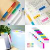 1 Set Index Tabs Colored Page Markers Reading Tabs for Books Binders Notebook and File Folders