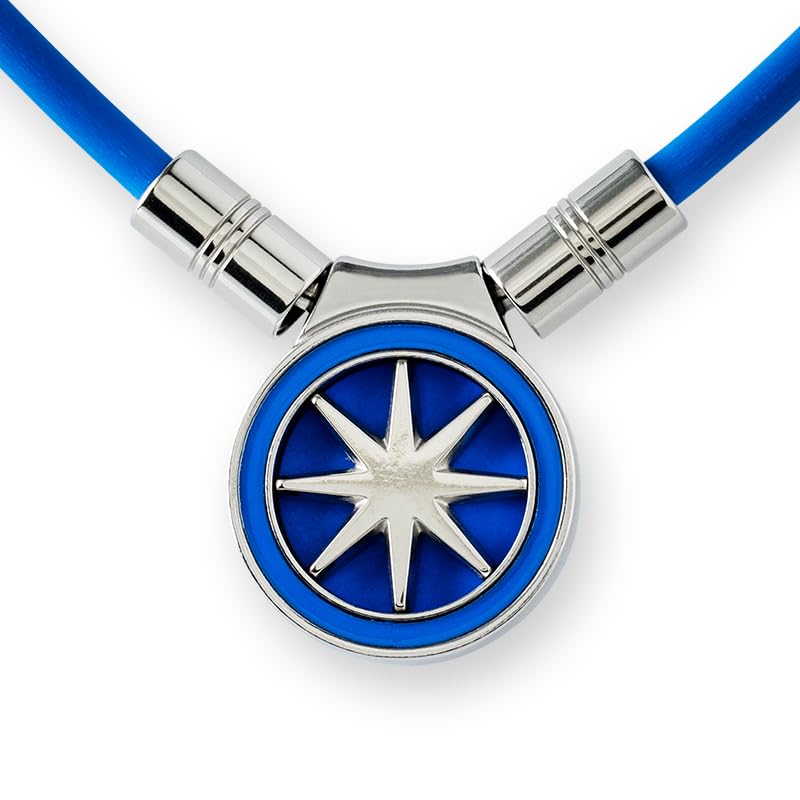 BANDEL Healthcare Necklace Earth mini x 2.0 (Blue Silver, 52cm)