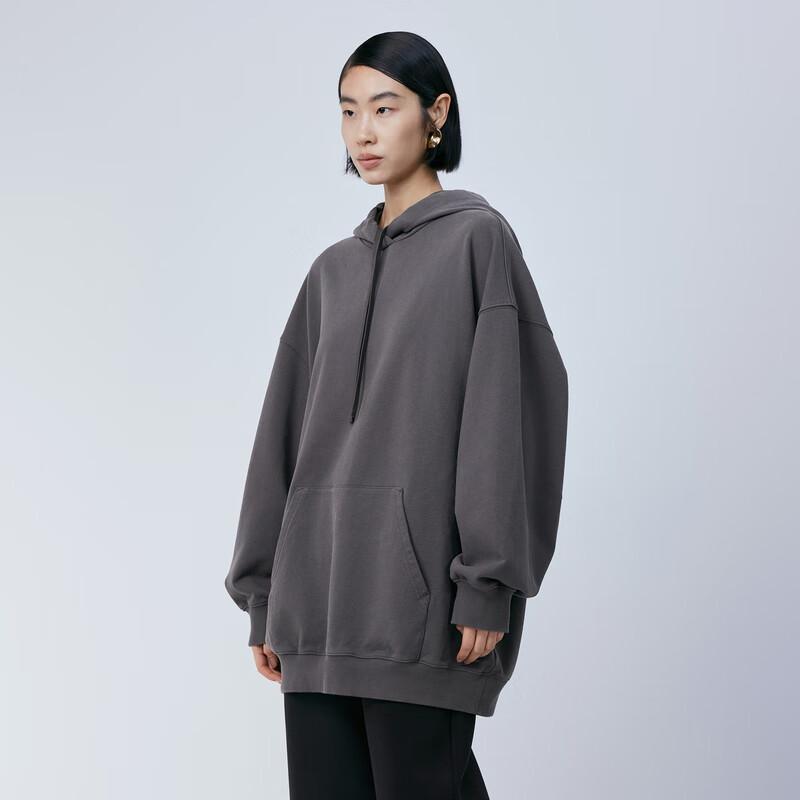 JNBY 2024 Spring Cotton Hooded Sweatshirt