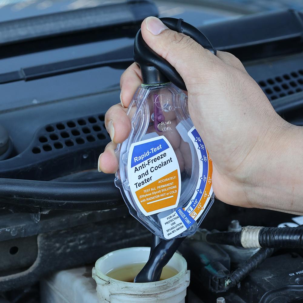 High Precision Antifreeze Test Meter Auto Radiator Coolant Freezing Point Test Meter Portable Car Water Tank Inspection Tool