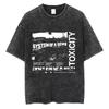 System of A Down Toxicity Album Graphic Washed Tshirt Unisex Women Rock Oversized T Shirts Unisex Vintage Alternative Metal Tshirts