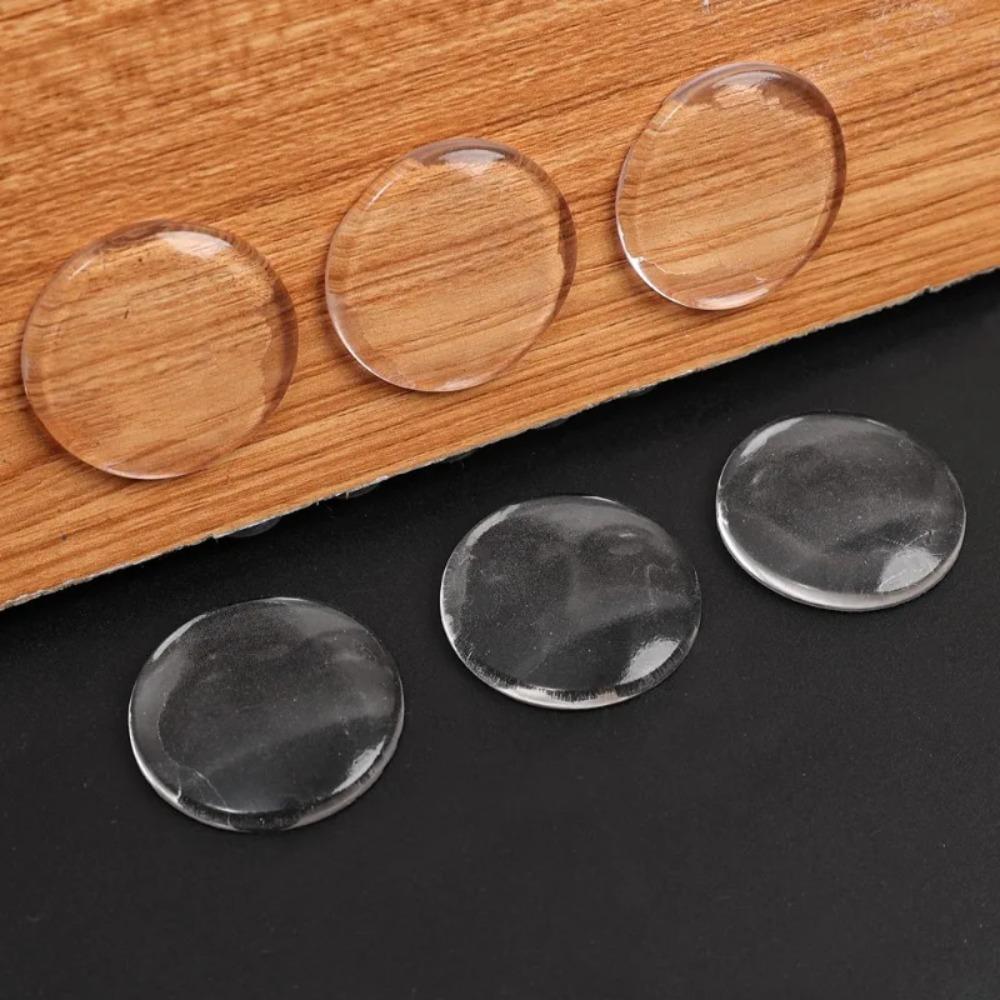 300/6 Stück Selbstklebende Transparente Türstopper Gummidämpfer Puffer Schrankpuffer Silikonmöbelpunkte Kissen Schutzpolster