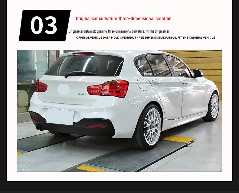 BMW 1 Series F20 Rear Lip Spoiler (2011-2018) MP Style Modification