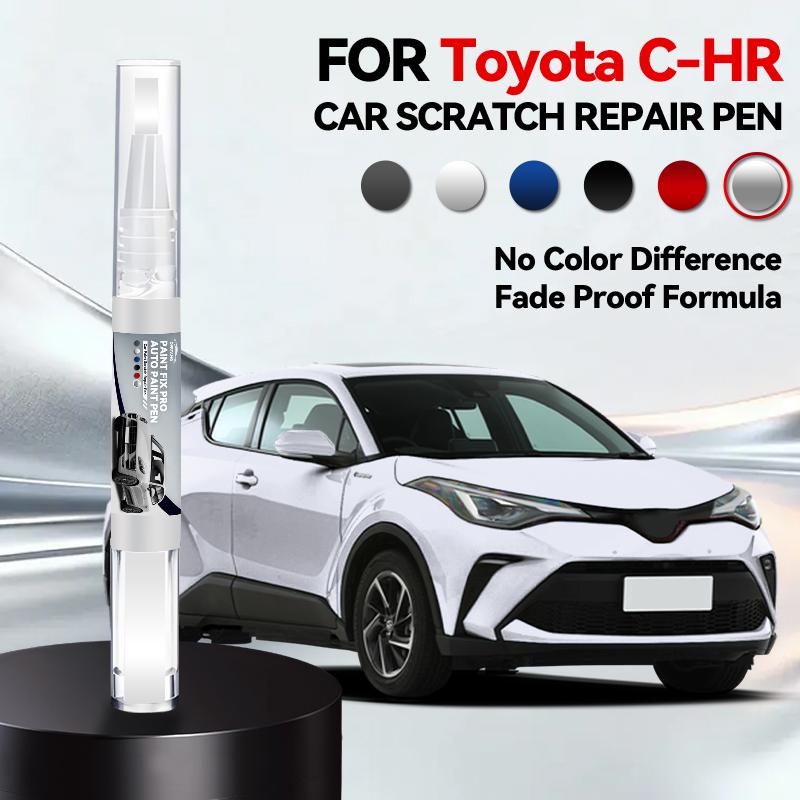 For Toyota C-HR Car Paint Repair Pen Touch Up Scratch Remover DIY Auto Accessories Black White Blue Red Silver Green Grey Yellow