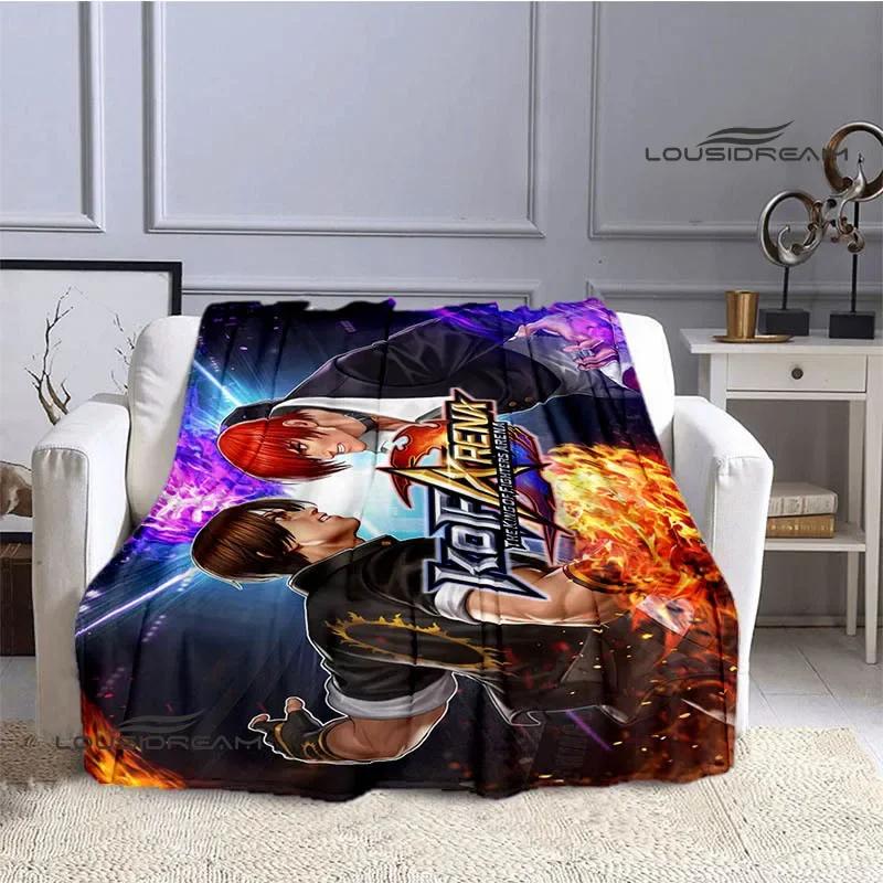 3D KOF game Cartoon blanket Warm Flannel blankets Soft and comfortable blanket Home Travel Blankets bed linings Birthday Gift