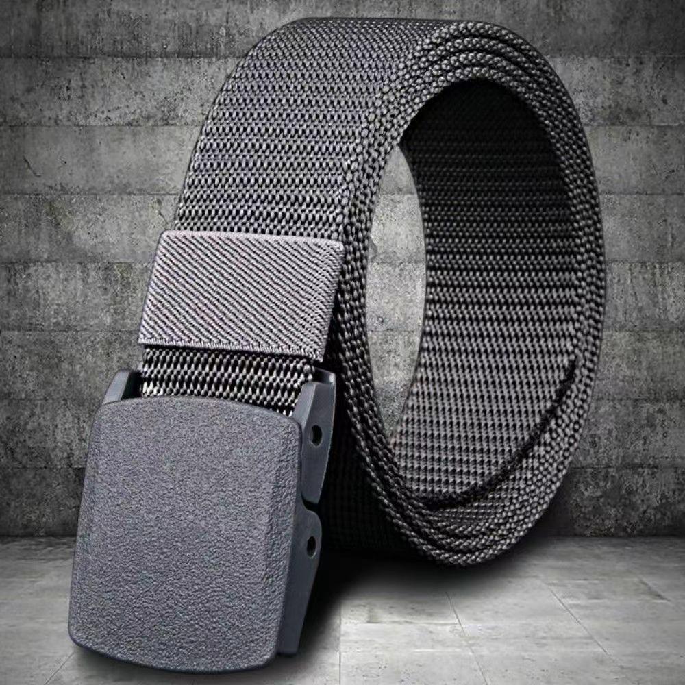 Quick Hair Men And Women Nylon Tactical Belt Student Outdoor Sports Labor Insurance No Metal Quick Drying Military Training Belt