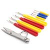 Seam Rippers Large Stainless Comfortable Handle Thread TakeUp Device for DIY Handcrafts