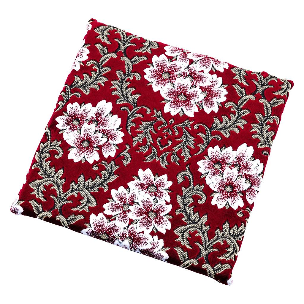 Miyabi Truck Accessories Zabuton Kinkazan Cherry Blossom Design Red 45cm x 45cm (Seat Cushion) Size ZB-SARE