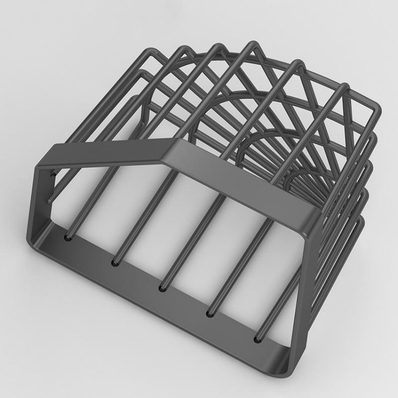 Foldable Dish Rack Kitchen Storage Water Leakage Metal Tableware Bowl Dinnerware Drain Bowl Tray Home Drying Rack Washable