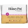 The Honey Pot Company, Herbal Infused Winged Cotton Pads, Organic Incontinence Daytime, 16 Count