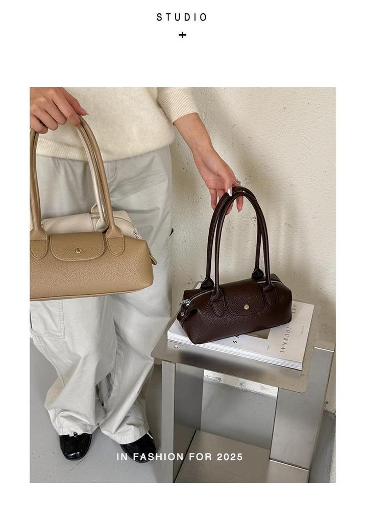 French Niche Luxury Baguette Bag - Versatile Handheld & Shoulder Design