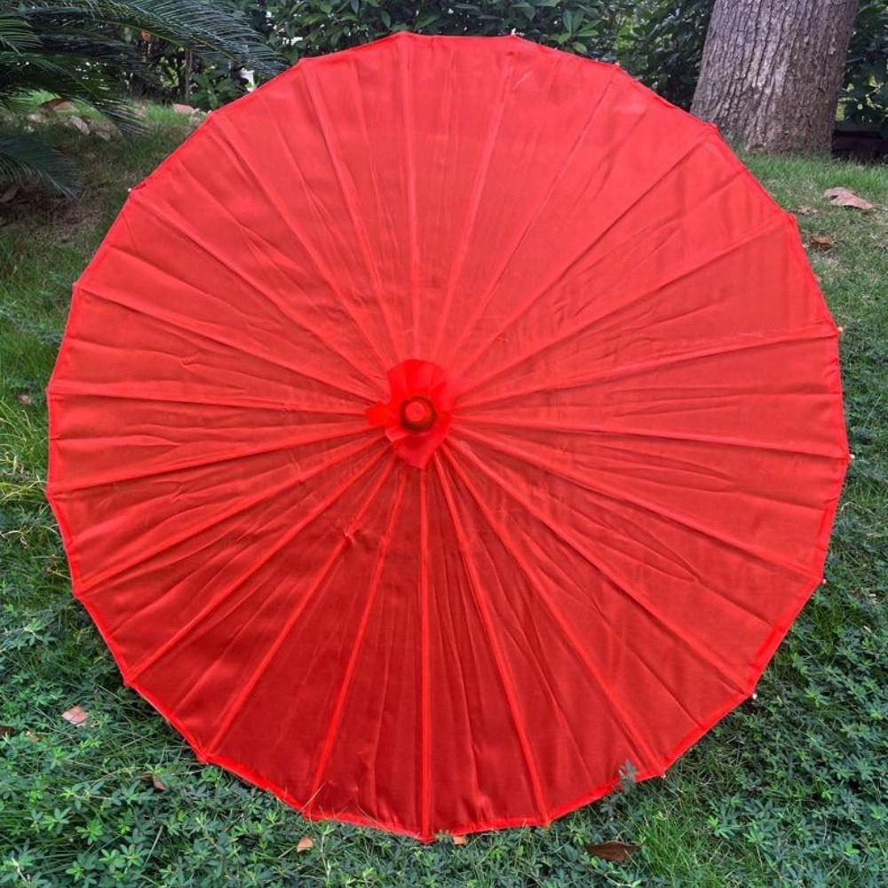 56cm Regenschirm Fächer Seidenstoff Klassischer Japanischer Stil Regenschirm Requisite Tanzschirm Tanzaufführung