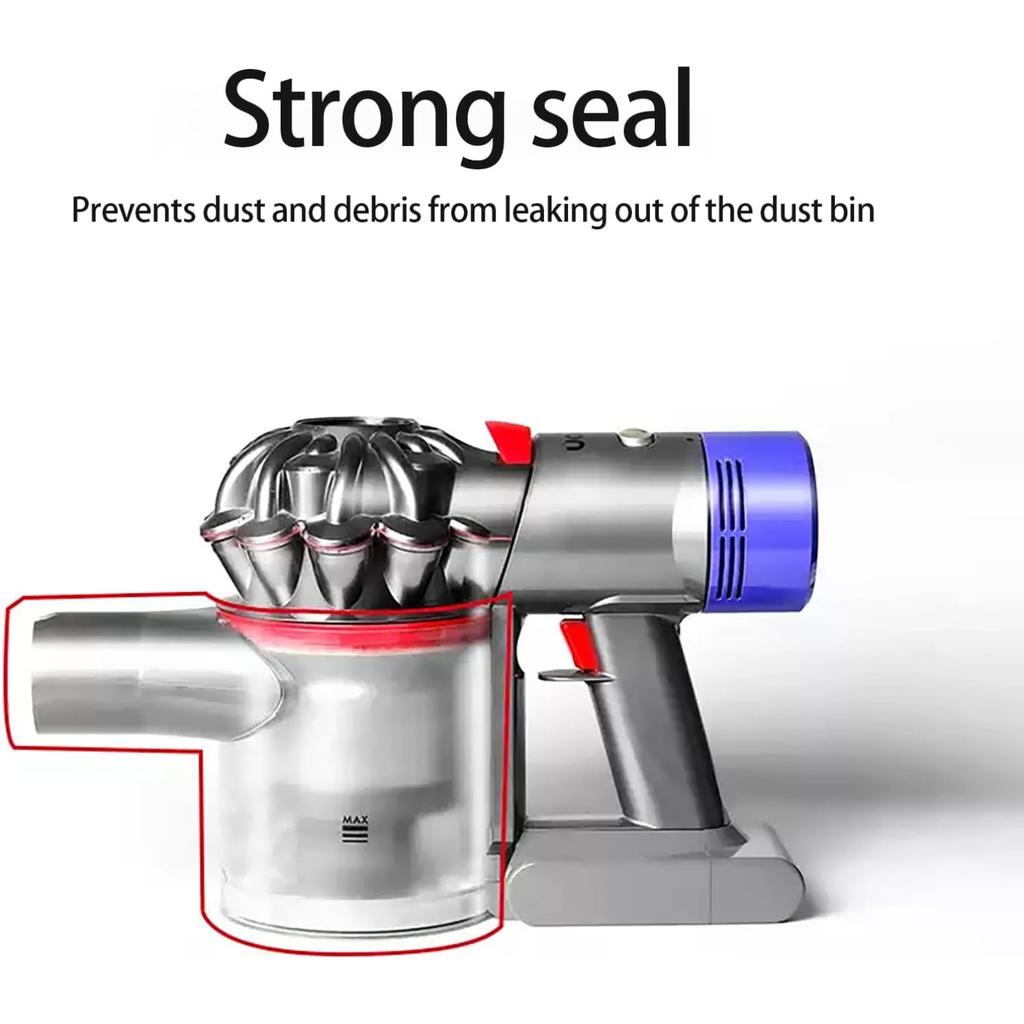 Dust Bin Compatible with Dyson V7 V8 SV10 SV11 Vacuum Cleaners, Canister Vacuum Attachments Dust Bucket Container, Dustbin Part No.967699-01