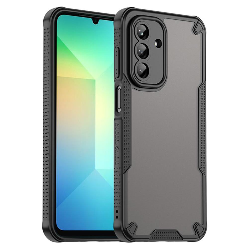 

WANLONFENG MFFJ Series For Samsung Galaxy A26 5G Back Cover with 2PCS Tempered Glass TPU+Acrylic Phone Case Green