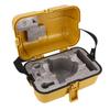 Surveying Level Case Leveling Instrument Case Single Lock Plastic Total Station Level Storage Box for Surveying Equipment Yellow