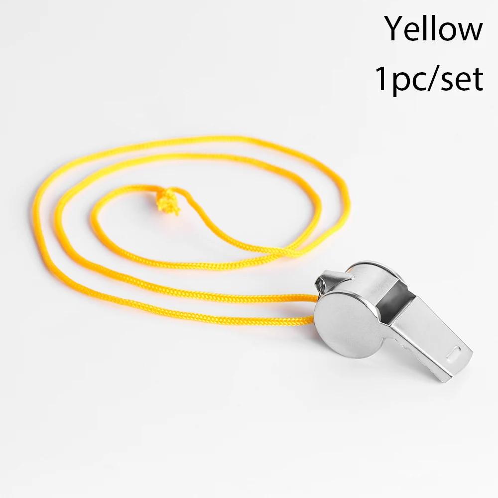 Metallpfeife Schiedsrichter Sport Rugby Edelstahlpfeifen Fußball Fußball Basketball Party Training Schule Cheerleading-Werkzeuge