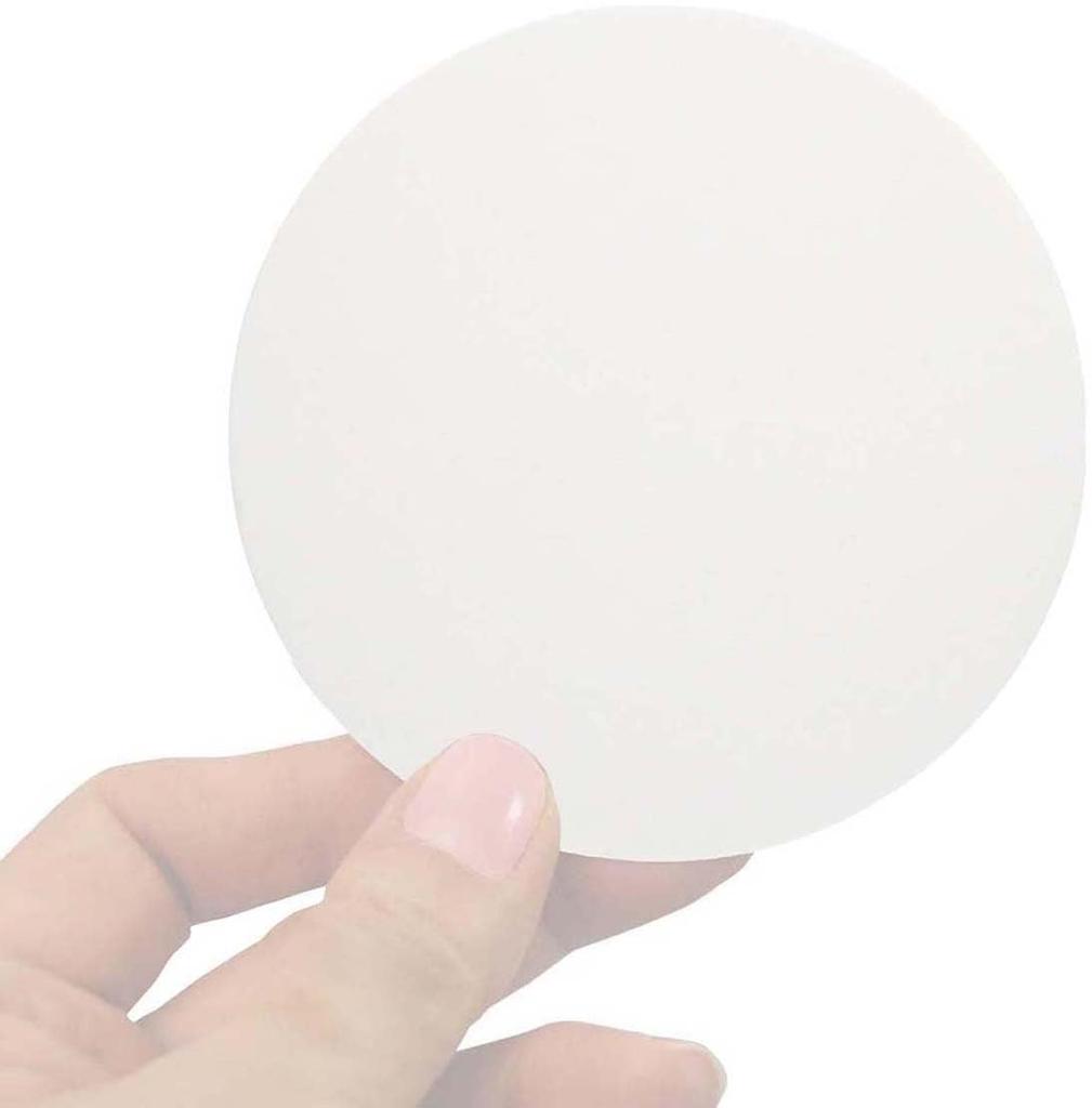 Artnap Paper Coasters, Round, 100 Pieces, Set of 2
