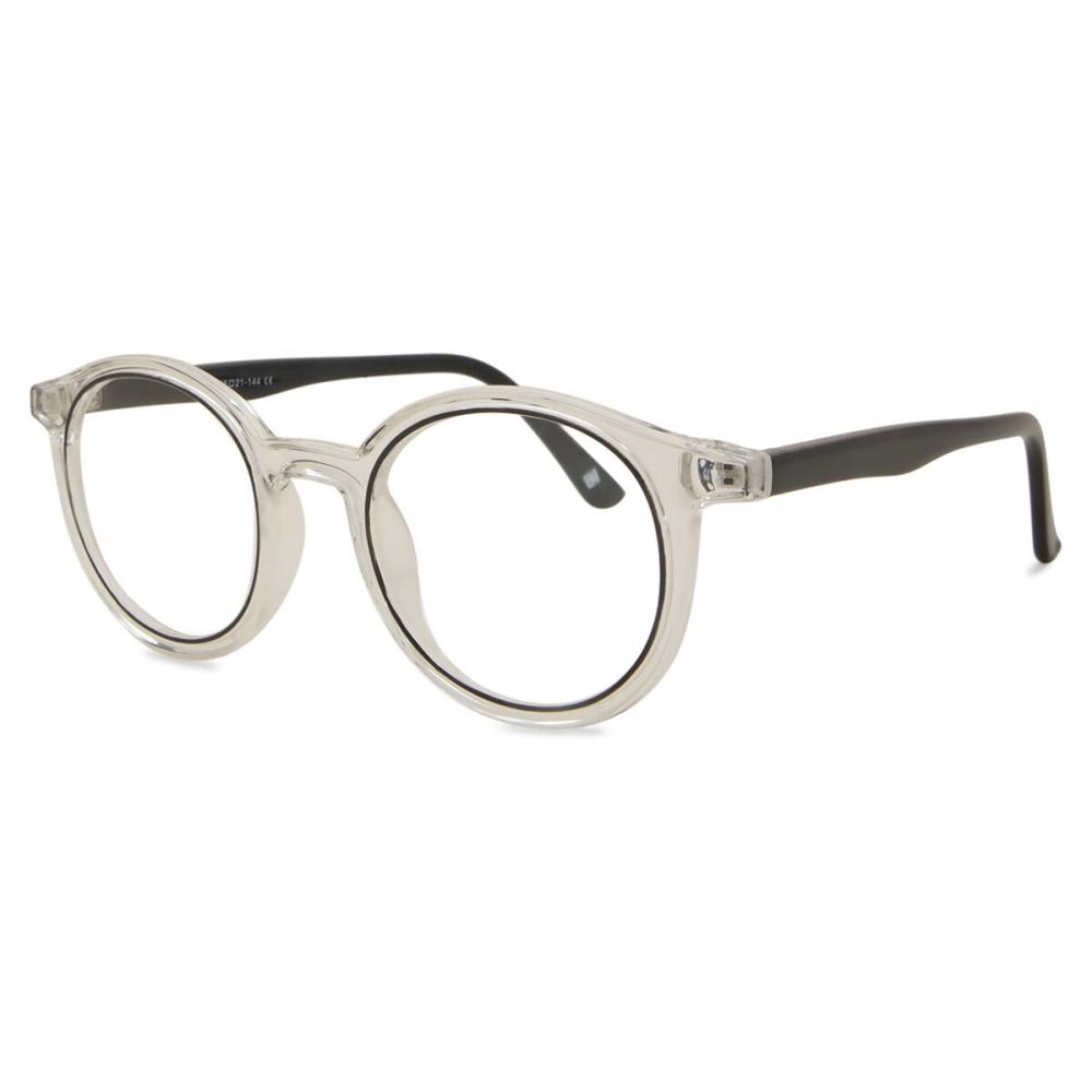 Full Rim Oval Transparent Grey Smartbuy Collection Dorfs Tr 100 Fashion Unisex Eyeglasses
