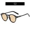 Retro Round Sunglasses Women Men Brand Designer Vintage Sun Glasses Female Black Outdoor Eyewear UV400