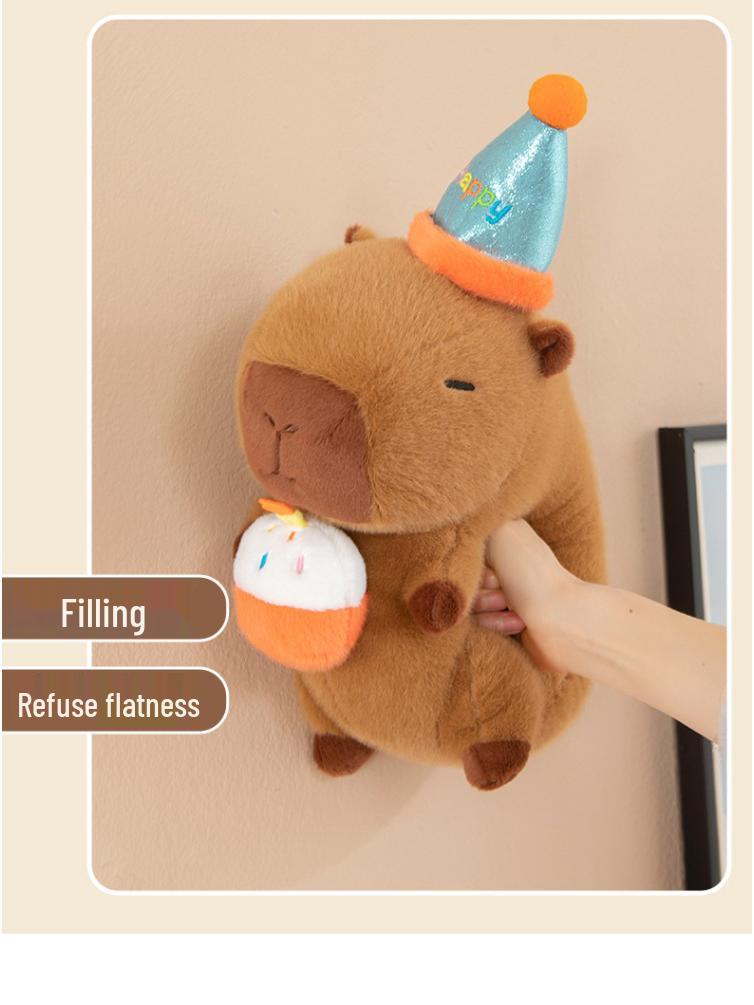 Snotty Bear Melrad Capybara Plush Toy – Cute Capybara Doll for Children