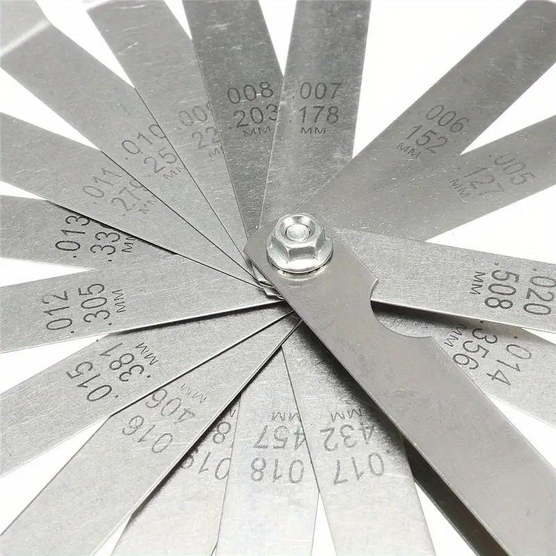 Motorcycle Engine Valve Adjustment Tool Set – Spanner and Feeler Gauge for Valve Clearance 0.005 To 0.020 Inch