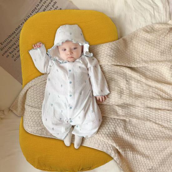 Baby Lounger Lightweight Infant Lounger with Removable Cover Baby Nest Lounger for Newborn Babies