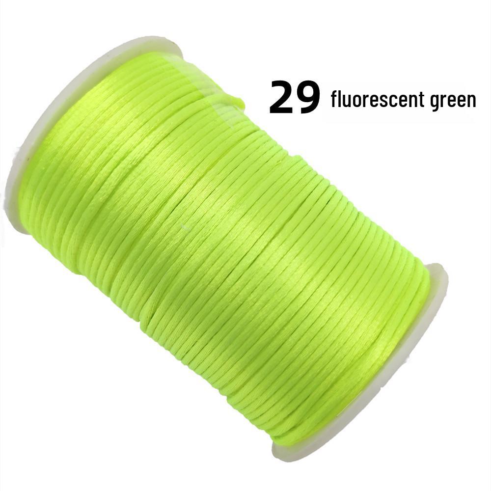 Handmade Chinese Knot Cord No. 5, 100m - Korean Weaving Rope for Bracelets & Necklaces.