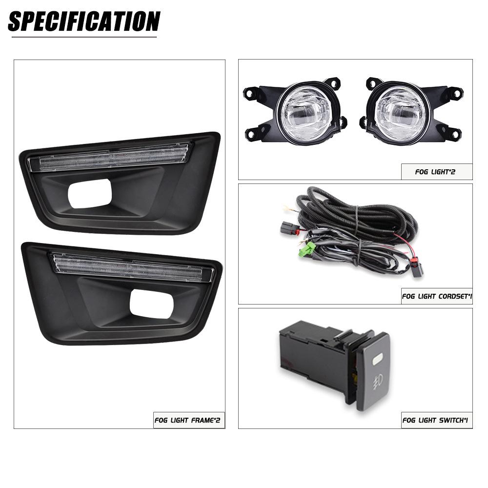 Toyota Hilux Revo 2021-2022 Fog Light & Daytime Running Light Kit