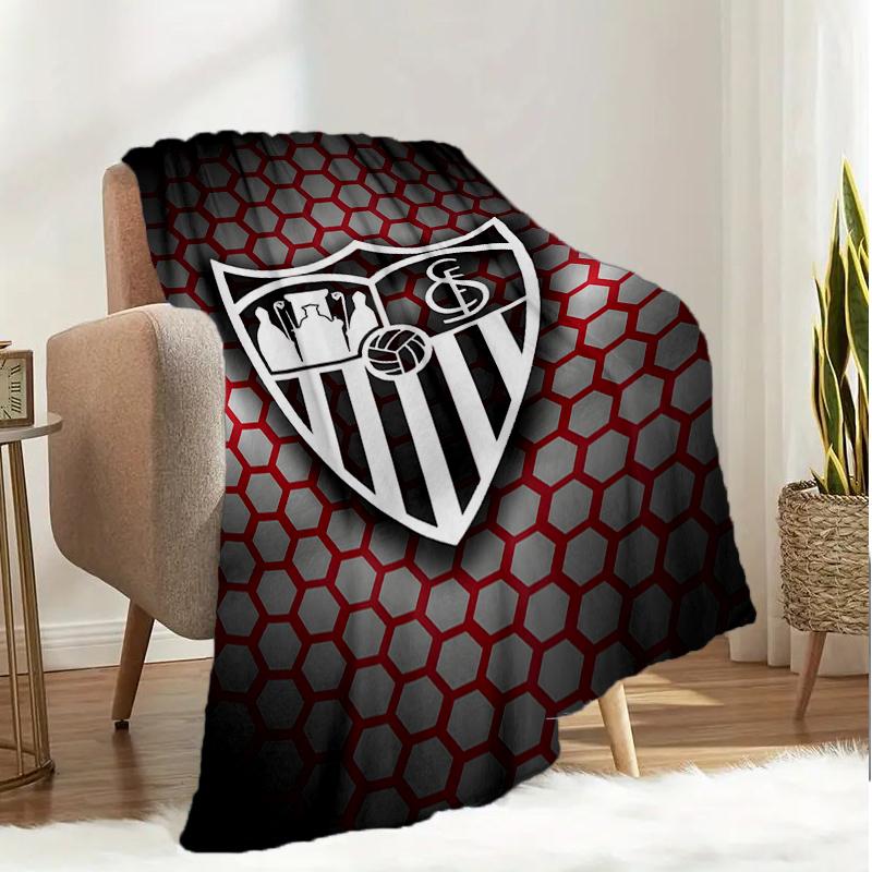 Sevi-lla Europa League Blanket Lightweight Ideal Bedding Blanket Perfect for Travel, Camping, Living Rooms, Offices, Sofas, Fan Christmas Gift