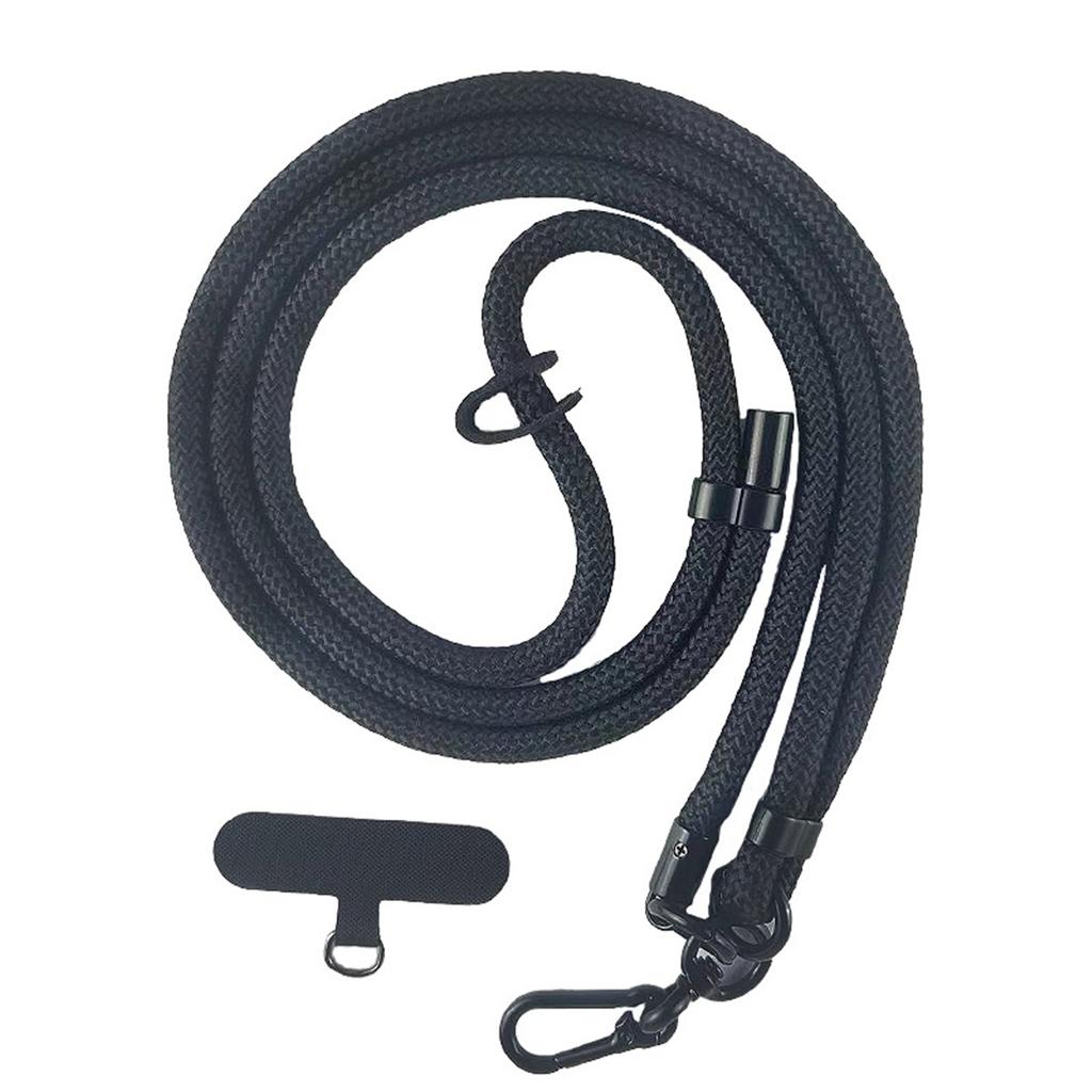 8MMx120CM Bold Long Mobile Phone Lanyard Universal Crossbody Hanging Shoulder Strap Detachable Neck Cord Anti-Lost Lanyard