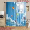 2D flat Photography Backdrop Popular Tapestry Colorful Kites in Sky 100% Polyester Birthday Party Perfect for Indoor