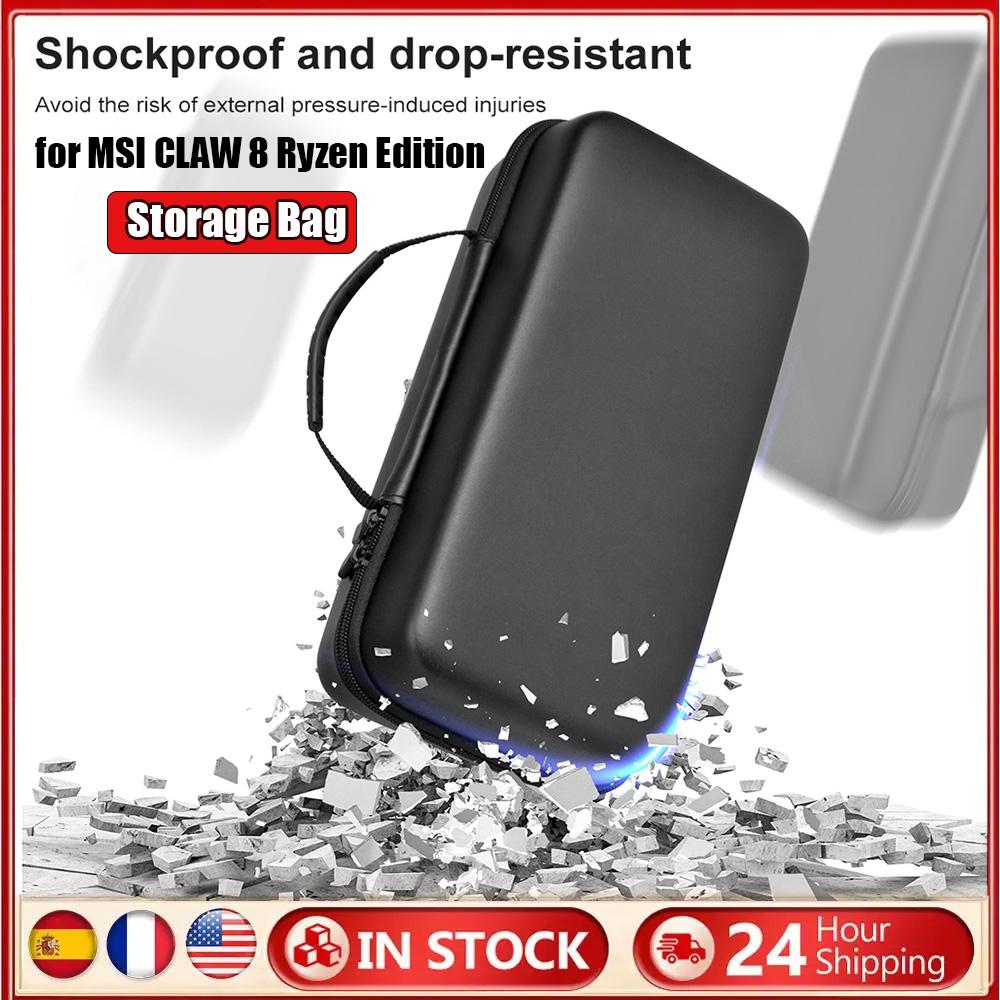 Tragetasche Stoßfeste Aufbewahrungstasche Hartschalenkoffer für MSI CLAW 8 Ryzen Edition 2025 Spielkonsole