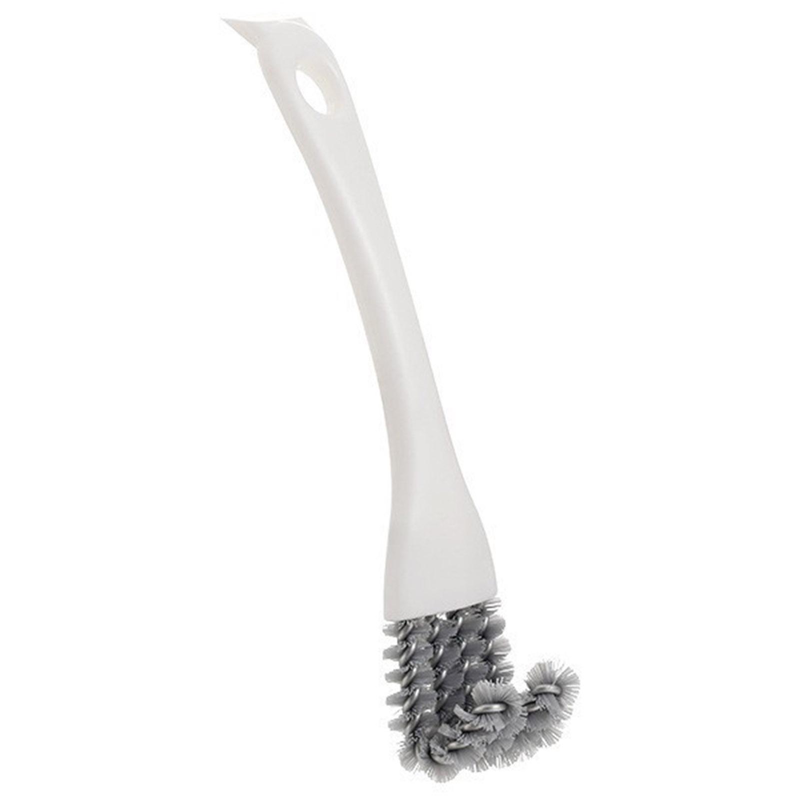 Kitchen Cleaning Scrub Brush Scraper Tool Sink Scrub Brush for Pots Pans Kitchen Sink Tile White белый