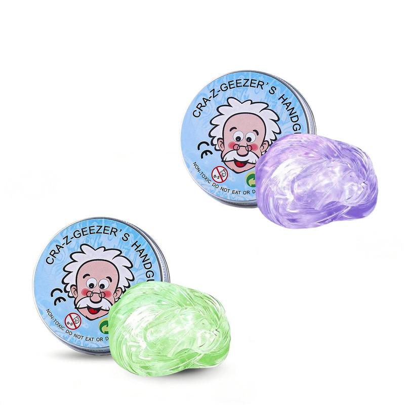 Colorful Non-Newtonian Liquid Glass Mud Children Stress Relief Toy DIY Handmade Clear Elastic Compound Non Toxic Creative Crafts Crystal Mud