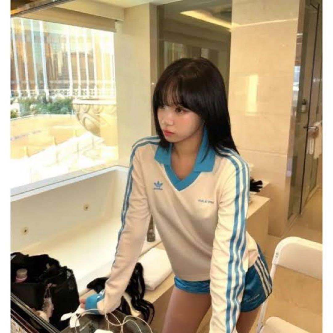 

[USED] Extremely rare adidas sporty&rich soccer jersey worn by Chaewon
