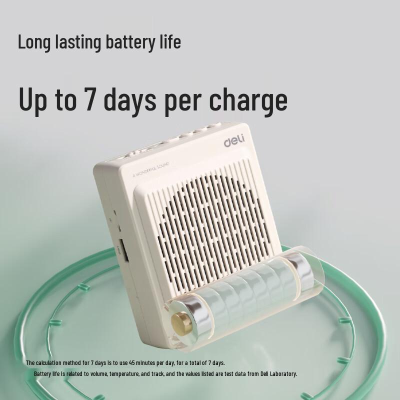 Deli LT920 Wired Megaphone Speaker for Teachers & Tour Guides