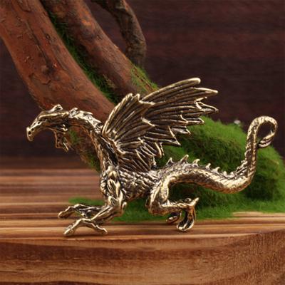 Brass Dragon Series Antique Ornaments Handicrafts Copper Desktop Home Decoration