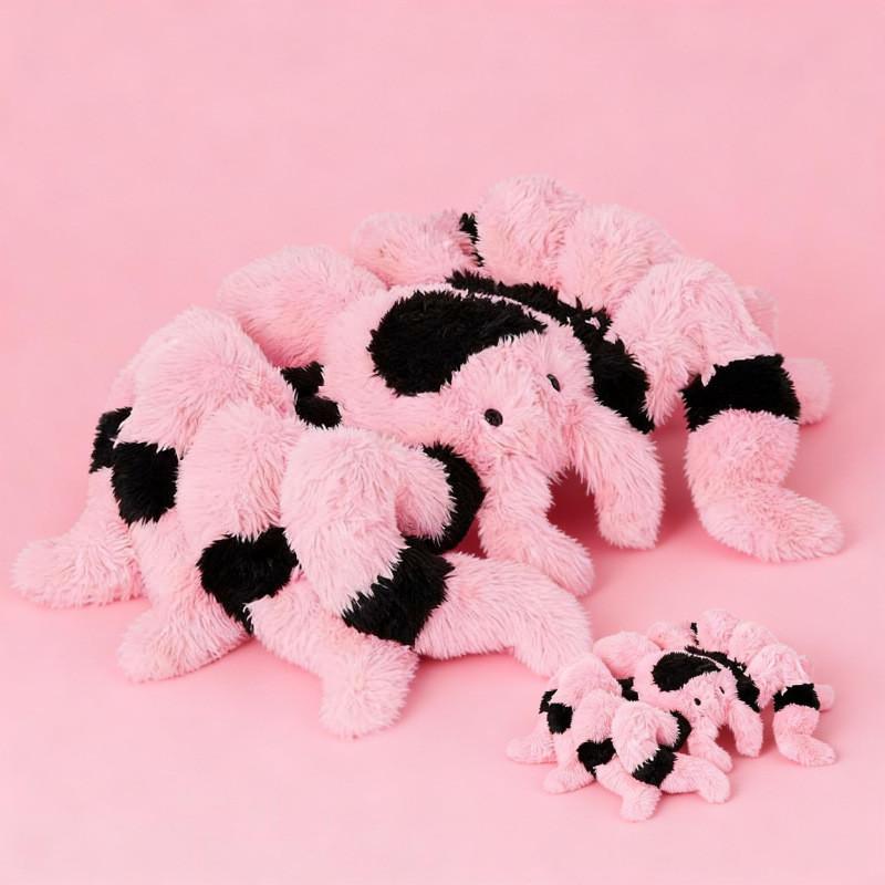 Plush Tarantula Spider Toy With Pp Cotton Filling For Kids And Adults