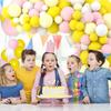 Pastel Yellow Pink Balloons Garland Kit Yellow White Balloon Arch Wedding Anniversary Home Birthday Party Baby Shower Decoration
