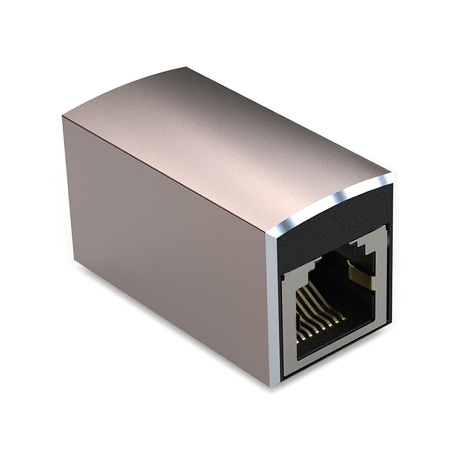 

High Performances RJ45 Coupler RJ45 Male to Female Connector for Data Transfer Widely Used in Home,Company,Surveillances 1