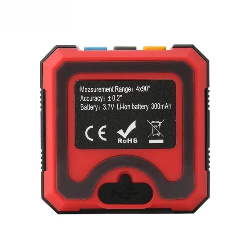 LM320 Series Portable Digital Protractor Electronic Angle Meter Multifunctional Magnetic Inclinometer Angle Tester