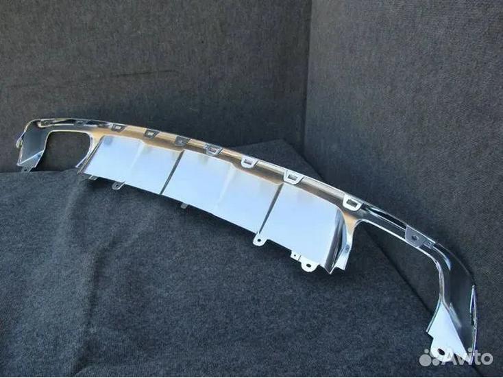 Mercedes-Benz GLK260 X204 Rear Bumper Trim Bright Strip Paint, Compatible with Models.