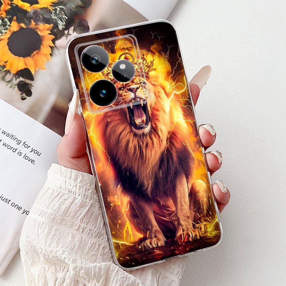 For Realme GT 7 7T Case 2025 Popular Flower Soft Clear Silicone TPU Protective Cover For Realme GT7 Pro RMX5011 Phone Case Shell