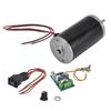DC Permanentmagnetmotor Geräuscharm Mini Hochgeschwindigkeit CW CCW Motoren für DIY Generator24V3500RPM